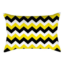 将图片加载到图库查看器,Rectangle Yellow Pillow Case Sofa Car Seat Cushion Cover Home Textile Modern Decorative Geometric Outdoor Pillow Cushion Covers Case For Couch Living Room Fashion Pillowcase 30x50CM
