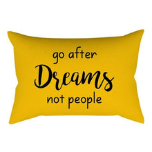 将图片加载到图库查看器,Rectangle Yellow Pillow Case Sofa Car Seat Cushion Cover Home Textile Modern Decorative Geometric Outdoor Pillow Cushion Covers Case For Couch Living Room Fashion Pillowcase 30x50CM