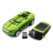 Load image into Gallery viewer, Red Car Shaped 2.4G Wireless Mouse Cool SUV Sport Car Mouse Gamer 1600 DPI Optical Mice Modern Cordless Office School Mice For PC Computer Laptop