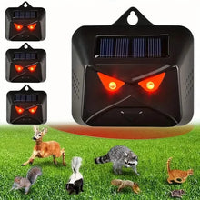 Load image into Gallery viewer, Red LED Light Waterproof Predator Repellent for Gardens