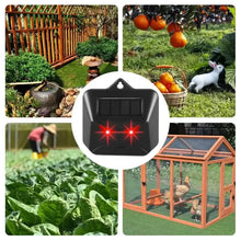 Load image into Gallery viewer, Red LED Light Waterproof Predator Repellent for Gardens
