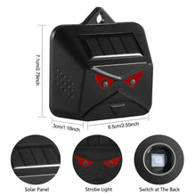 Load image into Gallery viewer, Red LED Light Waterproof Predator Repellent for Gardens