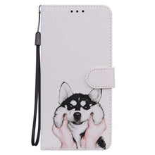 Load image into Gallery viewer, Redmi9T Magnetic Leather Phone Case on For Xiaomi Redmi 9T 9AT 9A 9C NFC Redmi9 9 T A Power 9Prime Wallet Book Cute Cover Colorful Premium Leather Wrist Strap Viewing Stand Magnetic Folio Inner Protective Flip Cover