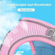 Load image into Gallery viewer, Reflective Dogs Harness with Leash Adjustable Harness Vest Breathable Collars
