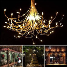 Load image into Gallery viewer, Remote Control Waterproof Christmas Fireworks LED String Lights