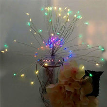 Load image into Gallery viewer, Remote Control Waterproof Christmas Fireworks LED String Lights