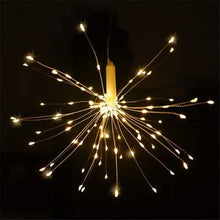 Load image into Gallery viewer, Remote Control Waterproof Christmas Fireworks LED String Lights