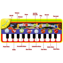 Load image into Gallery viewer, RenFox Kids Musical Mats Early Education Toys