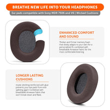 将图片加载到图库查看器,Replacement Earpads For Sony MDR 7506