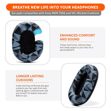 将图片加载到图库查看器,Replacement Earpads For Sony MDR 7506