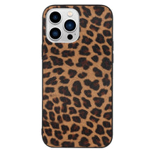 将图片加载到图库查看器,Retro Crocodile Leopard Snake Zebra Pattern Texture PU Leather Cases For iPhone 14 13 Phone Cover Unique Design Shockproof Soft Grip Leather Phone Case For iPhone