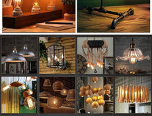 将图片加载到图库查看器,Retro Edison Bulb ST64 A19 T45 G80 G95 G125 Incandescent Light Bulb E27 220V 40W filament bulb lighting tubes Edison