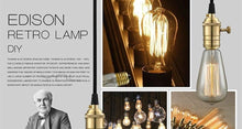 Load image into Gallery viewer, Retro Edison Light Bulb Vintage Edison Lamp Vintage Incandescent Edison Light Bulbs Edison Filament Light Bulb Dimmable Warm White Different Shape Light