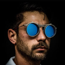 Load image into Gallery viewer, Retro Metal Round Circle Frame Sunglasses For Men New Fashionable New Round Shape Style Glasses For Women New Vintage Luxury Style Retro Sunglasses