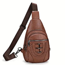 Load image into Gallery viewer, Retro PU Leather Crossbody Bag