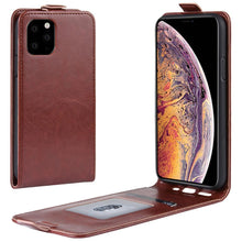 将图片加载到图库查看器,Retro PU Leather Shockproof Magnetic Wallet Flip Case Cover with Card Slot Holder for for iPhone Flip Leather Case for iPhone 12 Mini 6S 7 8+ 6 Plus Luxury Phone Cover for iPhone 11 Pro XR XS Max SE Flip Cases