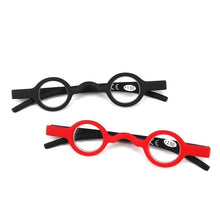 Load image into Gallery viewer, Retro Round Small Frame Reading Glasses Ultralight Clear Lens Presbyopic Glasses Eyewear Frame Unisex For Small Round Retro Reading Glasses For Mens And Womens