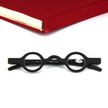 Load image into Gallery viewer, Retro Round Small Frame Reading Glasses Ultralight Clear Lens Presbyopic Glasses Eyewear Frame Unisex For Small Round Retro Reading Glasses For Mens And Womens