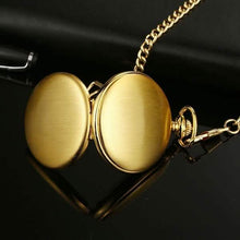 Load image into Gallery viewer, Retro Smooth Men Pocket Watch with Chain