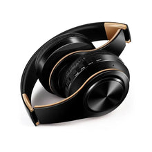 Load image into Gallery viewer, Retro Stereo Earphones Bluetooth Headphone Music Headset FM And Support SD Card With Mic And Volume Control, Wireless And Wired Headset