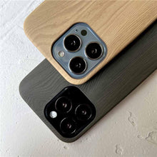 Load image into Gallery viewer, Retro Ultra Thin Wooden Texture Phone Cases For iPhone 14 13 12 11 Pro Max XS MAX XR XS X 7 8 Plus anti-skid Soft Cover Vintage Wooden Unique Classy & Fully Protective Phone Case