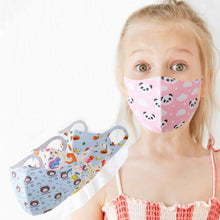 Load image into Gallery viewer, Reusable Fitted Face Mask for Kids