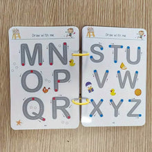 将图片加载到图库查看器,Reusable Magic Practice Workbook Set with Erasable Pen and Refills