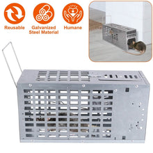将图片加载到图库查看器,Reusable Metal Rat Cage Catch Release Continuous Capture