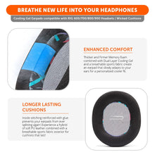 Load image into Gallery viewer, RIG 600, 700, 800 & 900 Series Earpads - WC FreeZe Cooling Gel