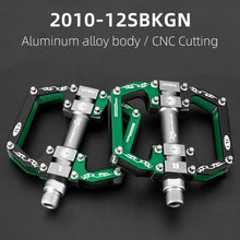将图片加载到图库查看器,Road Bike Pedals Aluminum Alloy Anti-slip Bicycle Pedals Hollow-Carved Design Pedals Bicycle Accessories Mountain Bike Pedals Flat Bicycle Pedals Platform Cycling Sealed Bearing Aluminum Pedals For Mountain Bike