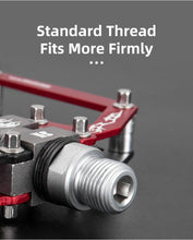 将图片加载到图库查看器,Road Bike Pedals Aluminum Alloy Anti-slip Bicycle Pedals Hollow-Carved Design Pedals Bicycle Accessories Mountain Bike Pedals Flat Bicycle Pedals Platform Cycling Sealed Bearing Aluminum Pedals For Mountain Bike