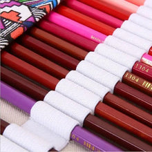将图片加载到图库查看器,Roll Up Canvas Wrap Pencil Bag For Students Stylish Stationary Storage Pouch Unique Pencil Case For School