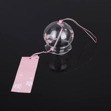 Load image into Gallery viewer, Romantic Cherry Wind Bells Japanese Wind Bell Japan Wind Chimes Handmade Glass Pendant Furin Home Decors Spa Kitchen Office Decor Birthday Gift Outdoor or Indoor Home Decors