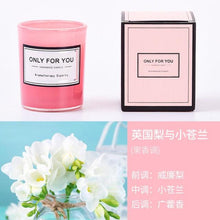 Load image into Gallery viewer, Romantic Handmade Scented Candle Candles for Home Scented Candle Fall Candles Wick Candle Soy Candles Essential Oil Candles Plant Essential Oil Small Jar Aromatherapy Candle Travel Candles Natural Soy Wax Home Decor
