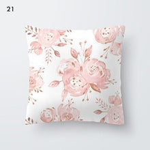 Load image into Gallery viewer, Rose Gold Beautiful Pillow Cover Cushion Home Decorative Colorful Print Cozy Pillow Cases Pineapple Pink Cushion Cover