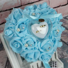 将图片加载到图库查看器,Rose Pillow Heart Cushion Ring Holder
