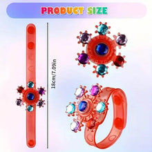 Load image into Gallery viewer, 6-Pack: Rotary Gyro Watch Bracelet Toy for Kids