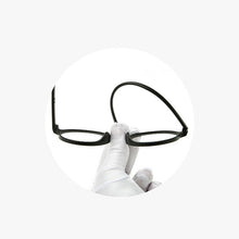 Load image into Gallery viewer, Round Frame Reading Glasses Stylish Anti Blue Light Eyeglasses Ultra Light Reading Glasses Portable Gift For Parents Unisex Stylish Eyeglasses Glasses Clear Lens Women Men Eyewear Anti Blue Light Glasses
