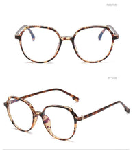 将图片加载到图库查看器,Round Frames Anti-Blue Light Optical Frame Glasses Eyewear Reading Glasses Blue Light Blocking Glasses Women And Men Retro Half Frame Anti Eyestrain Computer Gaming Glasses