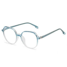 将图片加载到图库查看器,Round Frames Anti-Blue Light Optical Frame Glasses Eyewear Reading Glasses Blue Light Blocking Glasses Women And Men Retro Half Frame Anti Eyestrain Computer Gaming Glasses