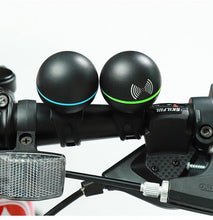 Load image into Gallery viewer, Round Modern Bicycle Bell Electric Bike Horn Loud 130db Sound Signal 3 Ringtones Little Black Ball Water Proof Accessories 3 Sound Modes Loud Horn Waterproof Bicycle Bell For Handlebar Bicycle Horn