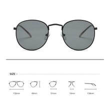 将图片加载到图库查看器,Round Style New Oval And Retro Shape Sunglasses For Women New Elegant Design Eyewear For Women Men Small & New Round Glasses For Men & Women