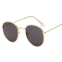 将图片加载到图库查看器,Round Style New Oval And Retro Shape Sunglasses For Women New Elegant Design Eyewear For Women Men Small & New Round Glasses For Men & Women
