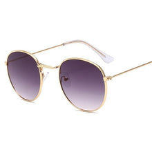 将图片加载到图库查看器,Round Style New Oval And Retro Shape Sunglasses For Women New Elegant Design Eyewear For Women Men Small & New Round Glasses For Men & Women