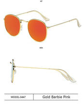 将图片加载到图库查看器,Round Style New Oval And Retro Shape Sunglasses For Women New Elegant Design Eyewear For Women Men Small & New Round Glasses For Men & Women