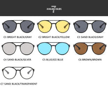 Load image into Gallery viewer, Round Vintage Sunglasses Retro Eyewear For Men Women Classic Sunglasses For Women & Men Retro Style Goggles In Round Shape Flip Up Driving Glasses Vintage Style & Fashionable Eyewear