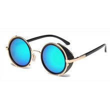 Load image into Gallery viewer, Round Vintage Sunglasses Retro Eyewear Style Sunglasses For Women New Retro Shape Coating Sunglasses For Men New Round Shape Sunglasses & Classic Design Sunglasses