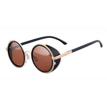 Load image into Gallery viewer, Round Vintage Sunglasses Retro Eyewear Style Sunglasses For Women New Retro Shape Coating Sunglasses For Men New Round Shape Sunglasses & Classic Design Sunglasses