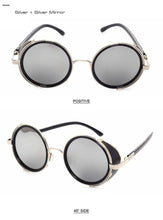 Load image into Gallery viewer, Round Vintage Sunglasses Retro Eyewear Style Sunglasses For Women New Retro Shape Coating Sunglasses For Men New Round Shape Sunglasses & Classic Design Sunglasses