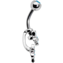 Load image into Gallery viewer, Field of Flowers Dangle Belly Ring